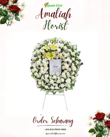 Krans Bunga Duka Gedung Nasional